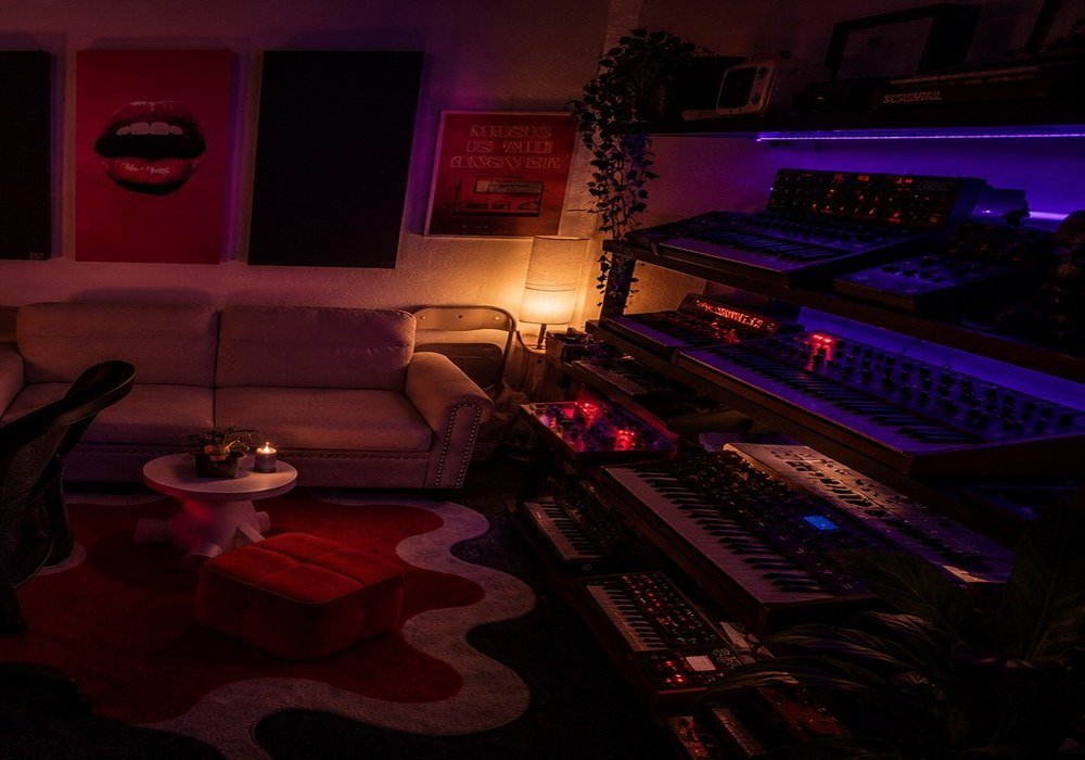 Synths and production setup