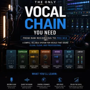 Vocal Mixing Blueprint The Only Chain You Need to Sound Professional The Only Vocal Chain You Need  From Raw Recording to Pro Mix